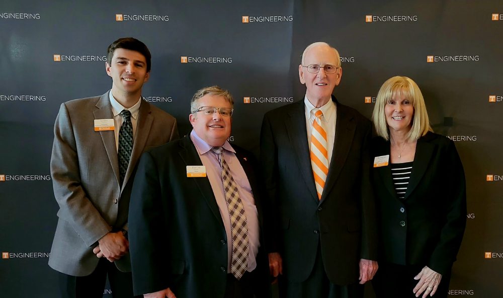 Left to right: Scott Cousino, Darrin Rhines, Mike Stone, and Suzanne Sawicki