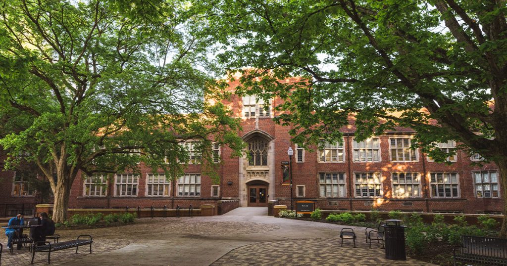 engineering quad at the University of Tennessee