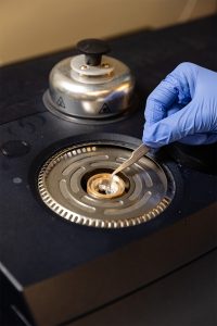 equipment in a lab