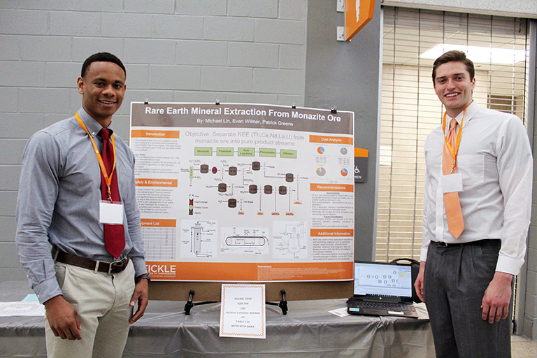 (Left to right) Evan Wilmer and Patrick Green.